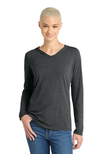 District Women's Perfect Tri Long Sleeve Hoodie - Stylish Casual